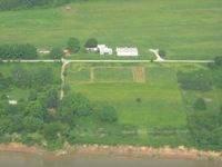  @ Lee Bottom Airport - Looking west at the facilities. - by Bob Simmermon
