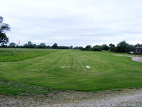  - view down RW23 at Baxby Manor, note the High voltage transmission lines that pass over the runway - by Chris Hall