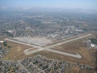  - A view of Watsonville Municipal Airport on a right downwind departure for runway 20.  - by Ted Ziemba