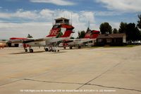  - OV-10A flight line at hemet-Ryan CA - by J.G. Handelman