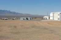  @ Mesquite Airport - A view down the ramp at Mesquite , Nevada - by Terry Fletcher