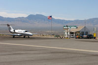  @ Mesquite Airport - Bizjet visitor to Mesquite Nevada - by Terry Fletcher