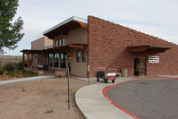  @ Canyonlands Field Airport - Terminal Building at Moab Canyonlands - by Terry Fletcher