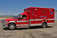  @ Blanding Municipal Airport - Ambulance to meet a medical flight at Blanding Municipal - by Terry Fletcher