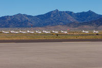  @ Kingman Airport - 13 of 16 remotely stored American Eagle Saab 340s at Kingman - by Terry Fletcher