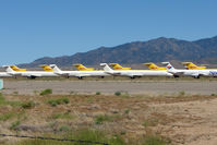  @ Kingman Airport - Stored aircraft at Kingman - by Terry Fletcher