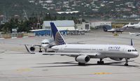  - Taxi time for the 757's at TNCM - by Daniel Jef