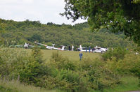  - ACTIVITY IN THE NE CORNER OF THE AIRFIELD. - by Martin Browne