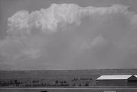  - Clouds towering north of BIL 6-23-2011 - by Daniel Ihde