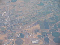  @ Hermiston Municipal Airport - Hermiston Municipal Airport from FL350 - by Ronald Barker