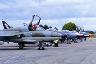  - Line up of Hunter's at the Cotswold Airshow - by Chris Hall