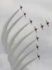  - Red Arrow's in Swan formation - by Chris Hall