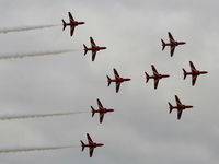  - Red Arrow's Typhoon formation - by Chris Hall