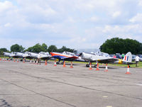  - Chipmunks at the Air Britain fly-in - by Chris Hall