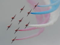  - Red Arrows in Apollo formation - by Chris Hall
