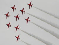  - Red Arrows in Apollo formation - by Chris Hall