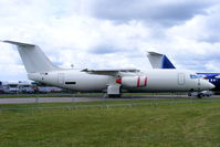  - unmarked BAe 146 in storage at Kemble - by Chris Hall