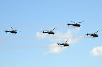  - Bundesheer Alouette Formation - by Chris Jilli