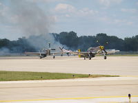  - GUNFIGHTER, BARBERA JEAN AND BIG BEUATIFULL DOLL AT OFFUTT AFB - by Gary Schenaman