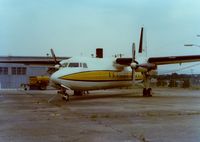  - Fokker F27 at Stewart International Airport, Newburgh, NY - circa 1970's - by scotch-canadian