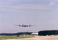  - B29 FIFI low pass Runway 09 - by Oscar Hollenbeck