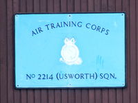  - 2214 Sqn ATC at Usworth - by Chris Hall