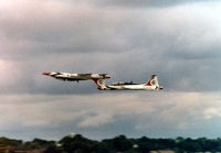  - USAF Thunderbirds T-38's at Carswell AFB - by Zane Adams