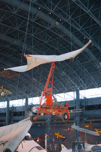  - Gemini Paraglider Research Vehicle 1-A with wing at the Steven F. Udvar-Hazy Center, Smithsonian National Air and Space Museum, Chantilly, VA - by scotch-canadian