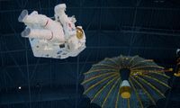  - Manned Maneuvering Unit and Tracking and Data Relay Satellite at the Steven F. Udvar-Hazy Center, Smithsonian National Air and Space Museum, Chantilly, VA - by scotch-canadian
