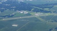  - Montevideo-Chipppewa County Airport from the north at 4500'. - by Kreg Anderson