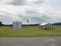  - Orange Airport Sign - by Ronald Barker