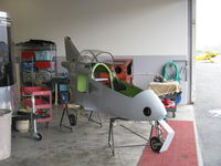  - Experimental BD-FLS MICROJET in-build, Quantum Turbine TJ100 jet engine 265 lb max rated thrust with FADEC, expected Vne 250 KIAS, 2,750 fpm sea-level climb rate  - by Doug Robertson