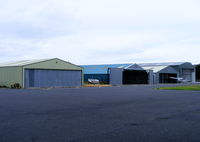  - Hangars at Newtownards Airport - by Chris Hall