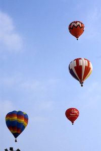  - Balloon flight in the morning at the Dayton Air Show - by Glenn E. Chatfield