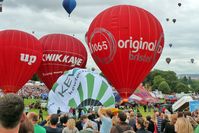  - Showtime at 2011 Bristol Balloon Fiesta - by Terry Fletcher