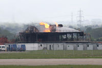  - Fire Training at Durham Tees Valley Airport - by Malcolm Clarke