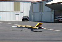 - RC JET Kerosene Burner-taxi demo under radio control - by Doug Robertson