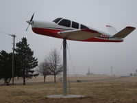  - Beech Bonanza on display at Ada, Oklahoma. - by Mark Pasqualino