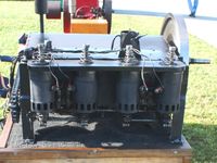  - A running replica of the 1903 engine that powered Wilbur and Orville Wright's Flyer. - by Bob Simmermon
