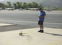  - T-REX RC Helicopter just landed - by Doug Robertson