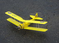  - Rick's Tiger Moth RC drone on the deck - by Doug Robertson