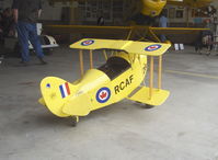  - RCAF Pedal Biplane CF-IVO - by Doug Robertson
