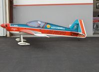  - Aviation F/X JR PROPO, Dan Gray Special Radio-Controlled, 3W-Modellmotoren 150 gas engine. A Motion Pictures Special Effects star, F/X=Effects, get it? - by Doug Robertson