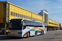  - Airport coach to Malmö City at Sturup's main building. The tour takes about 45 minutes. - by Tomas Milosch