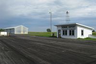  - The arrivals/departures building at Herman Municipal Airport (06Y) in Herman, MN. - by Kreg Anderson