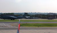  - Check out the size difference between the C-5 and C-130! - by Kreg Anderson