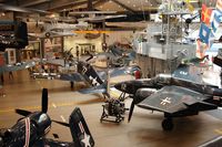  - World War II Aircraft Carrier Exhibit at the National Naval Aviation Museum, Pensacola, FL - by scotch-canadian