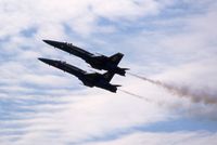  @ Davenport Municipal Airport - Blue Angels at the Quad Cities Air Show - by Glenn E. Chatfield