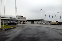  @ Sogndal Airport, Haukåsen - Sogndal airport in the rain, located on the northern side of the Sognefjord, just west of the village of Kaupanger. - by Henk van Capelle
