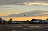  - THE LATE AFTERNOON WEATHER IMPROVES AS THE SALLY B PERFORMS - AFTER A DULL AND RAINY DAY. - by Martin Browne